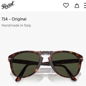 Persol 714 preowned Havana